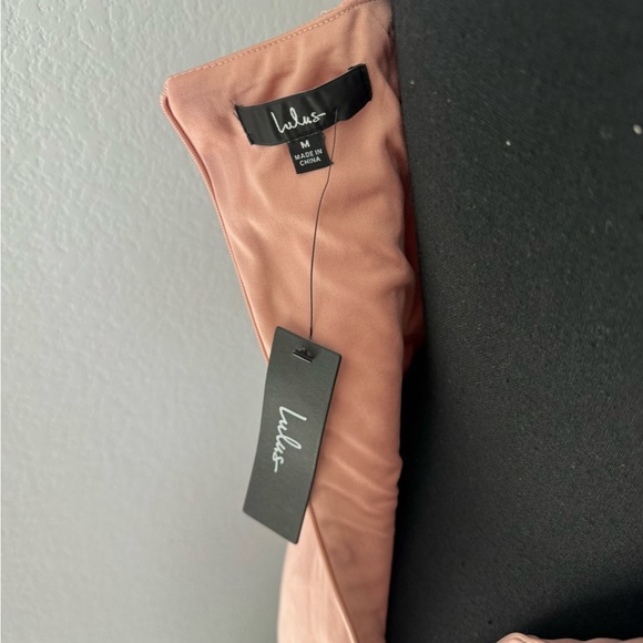 Lulus Drinks on Me Mauve Pink Sleeveless Pleated Bodycon Dress Size M - Picture 13 of 15